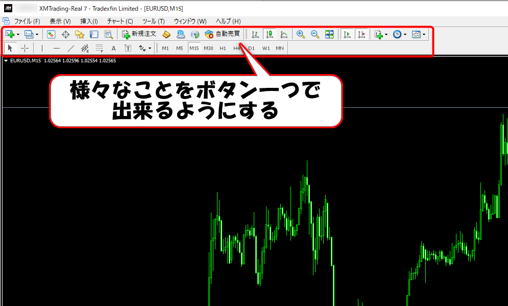 ツールバーの使い方